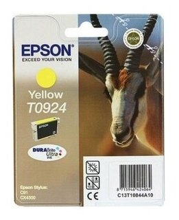 Картридж Epson C13T09244A10 T0924 Yellow желтый