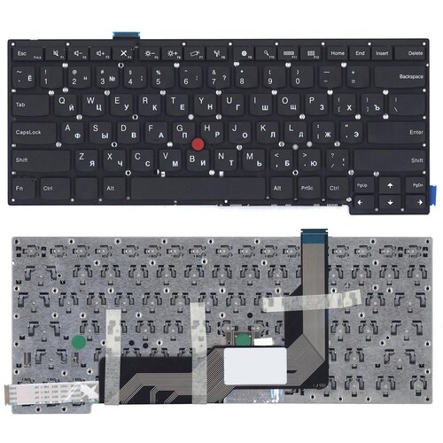 Клавиатура для ноутбука Lenovo ThinkPad S431 S3-S431 S440 S3-S440 черная без подсветки с трекпоинтом