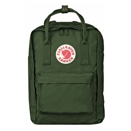 фото Рюкзак fjallraven kanken laptop 13", темно-зеленый, 25х16х35 см, 13 л