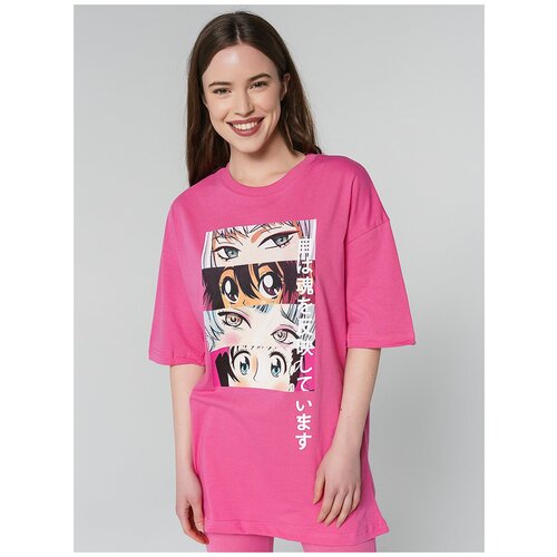 фото Футболка твое, размер l, розовый