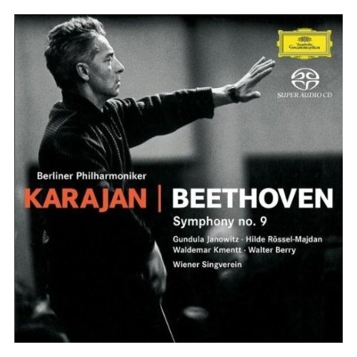 Компакт-диски, Deutsche Grammophon, HERBERT VON KARAJAN - Beethoven: Symphony No.9 (SACD) компакт диски warner classics herbert von karajan wagner tristan und isolde 4cd