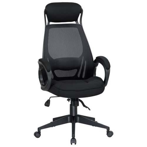 фото Компьютерное кресло stool market lmr-109bl_black черное