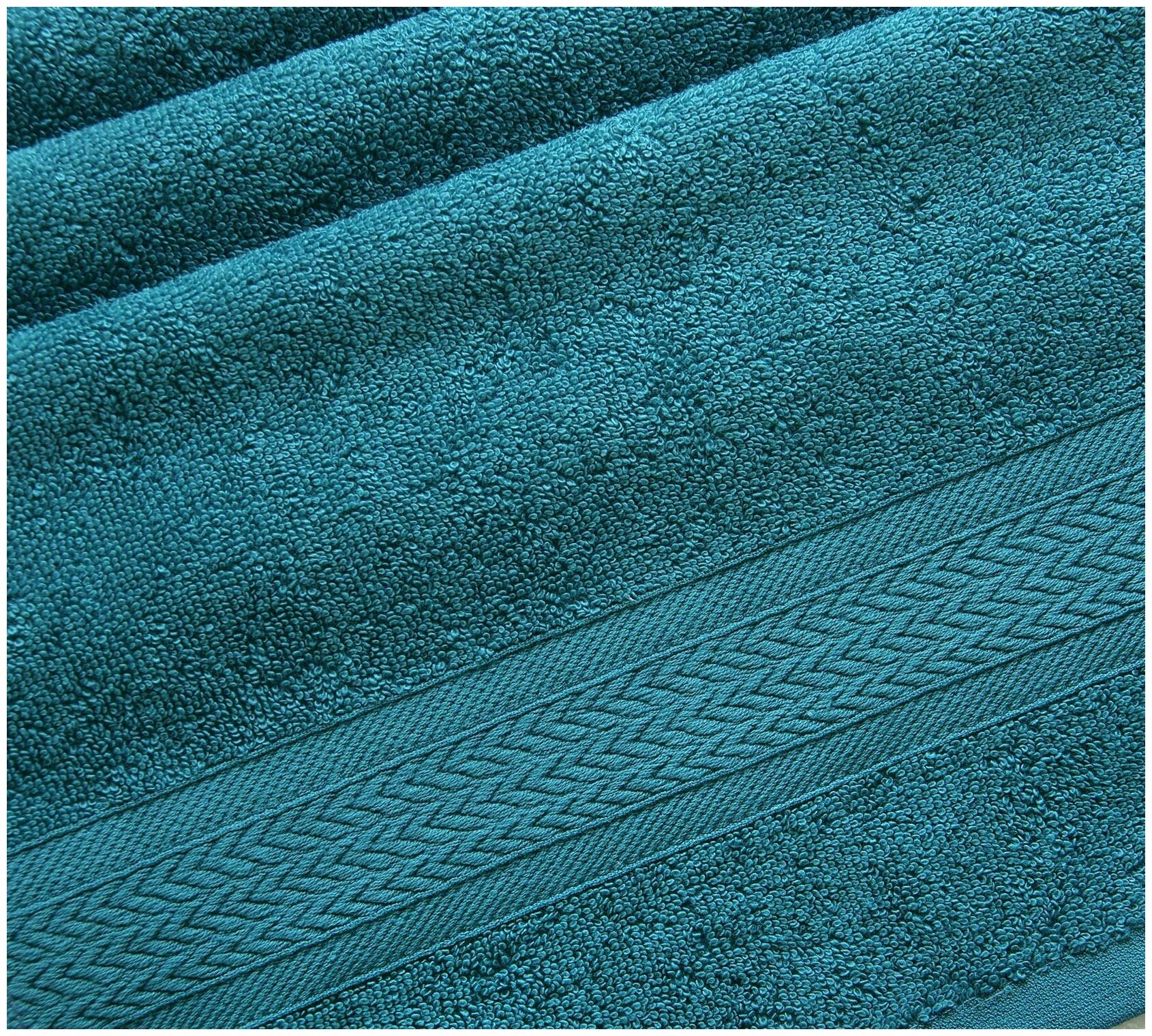 Текс-Дизайн Махровое полотенце Утро морская волна (40х70)