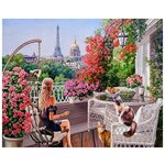 Картина по номерам Colibri Парижанки (худ. Самарская Е.) 40х50 см Холст на подрамнике - изображение