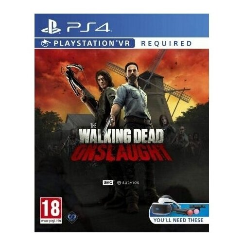 Игра The Walking Dead: Onslaught для PlayStation 4 игра wanted dead для playstation 4