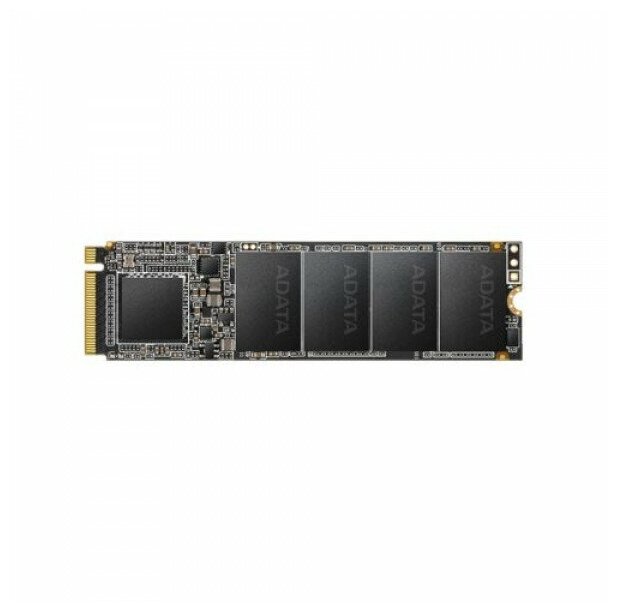 SSD M.2 ADATA 2.0ТБ XPG SX6000 Pro (PCI-E 3.0 x4, 2100/1400 мбит/С, 250000 операций ввода-вывода, 3D TLC, NVMe 1.3, 22x80 мм)