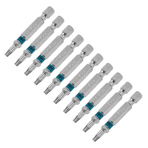 Бита Torx 15 х 50, сталь S2, 10 шт. Gross