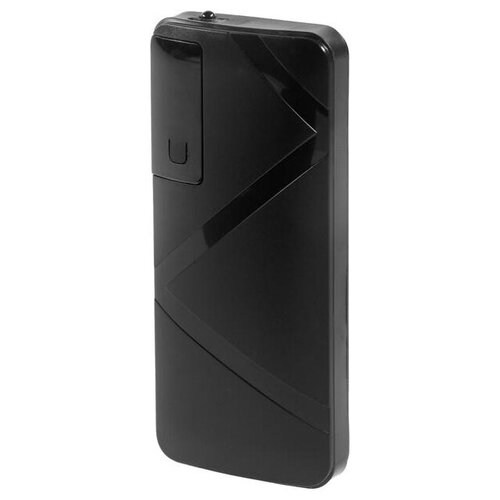 Внешний аккумулятор LuazON PB-05 6000 мАч 3 USB 2 А дисплей фонарик черный 91700₽