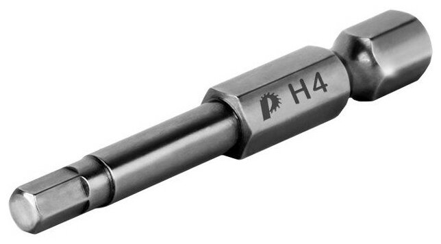 Бита ПРАКТИКА Hex4 50мм 2шт