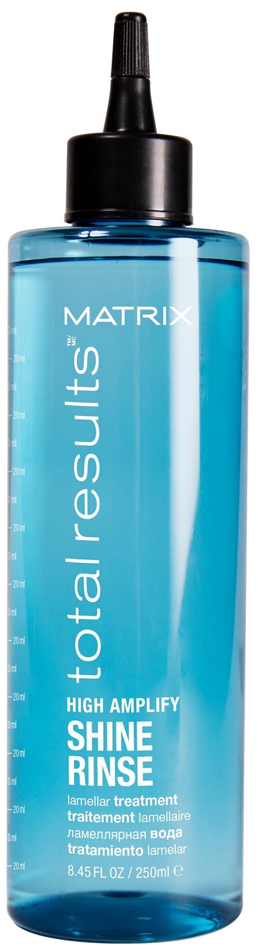 Matrix ламеллярная вода Total Results High Amplify Shine Rinse для тонких волос