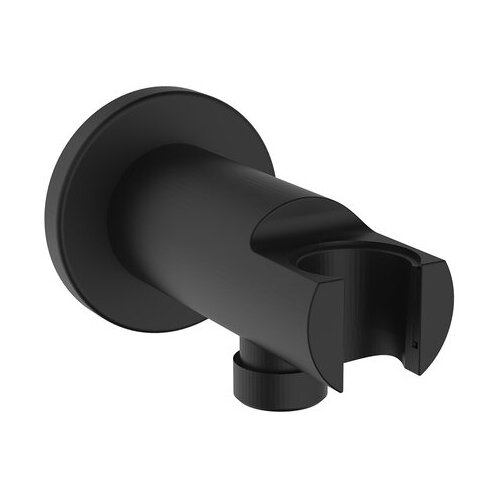 Шланговое подключение IDDIS Built-in Shower Accessories 003BL01i62 с держателем, черное