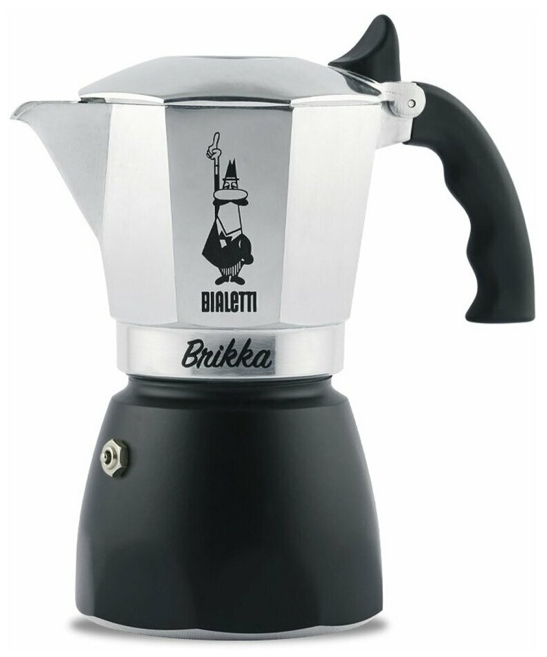 Кофеварка гейзерная Bialetti Brikka New (4 порции) 6184