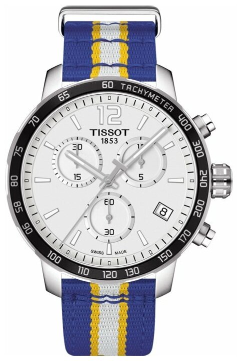 Наручные часы TISSOT, белый, серебряный
