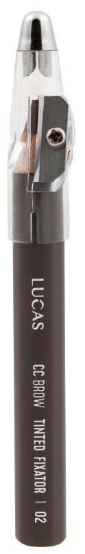 Lucas Cosmetics карандаш для бровей восковый Tinted Wax Fixator