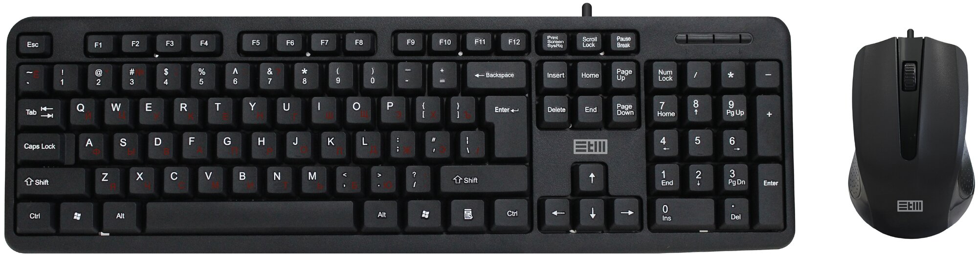 Комплект клавиатура + мышь STM 302C, черный