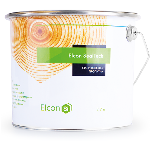 Пропитка для защиты торцов дерева Elcon SealTech, 2.7 л. пропитка для защиты торцов дерева elcon sealtech 2 7 л