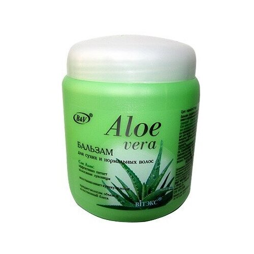 Витэкс Aloe vera Алоэ Бальзам для сухих и норм. волос 450мл