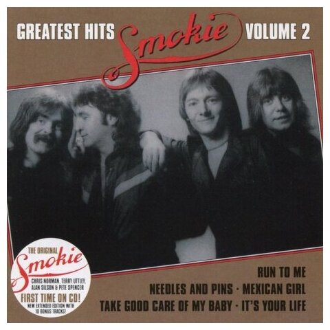 Компакт-диски, Sony Music, SMOKIE - Greatest Hits Vol. 2 Gold (CD) Медиа - фото №1