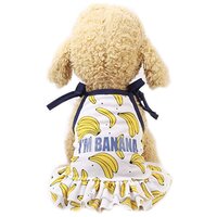 Платье для собак, для кошек "Бананчик" (XL)