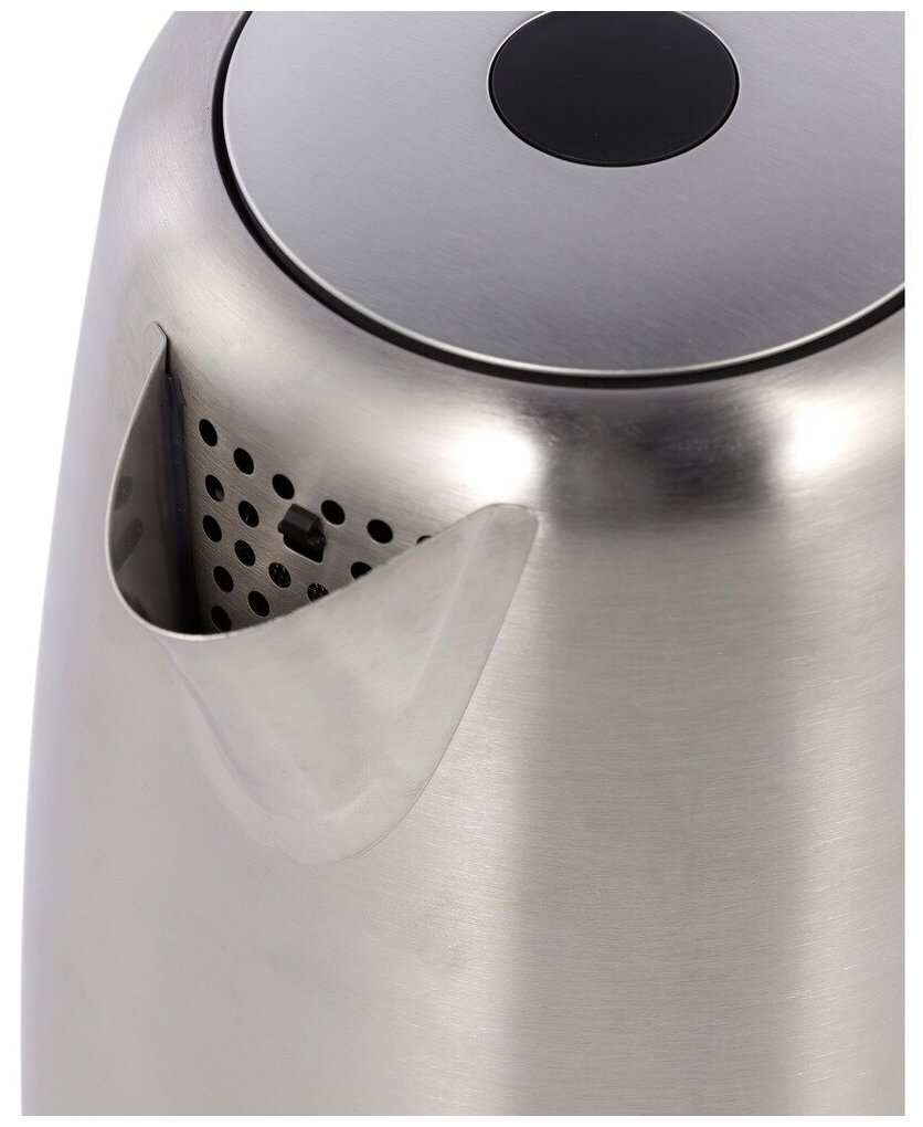 99015342381 Электрочайник Morphy Richards Equip Brushed Jug 102786 серебристый - фотография № 3