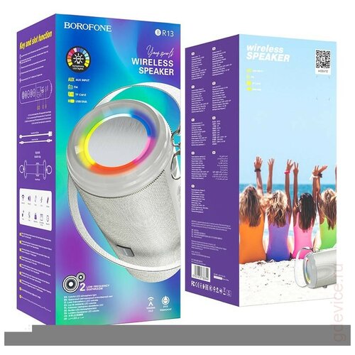 Bluetooth колонка Borofone BR13 Серый 134200₽