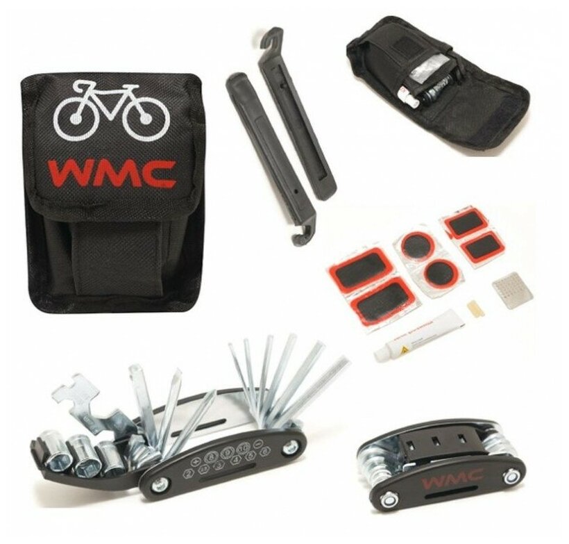 Набор инструментов для обслуживания велосипеда 25пр. WMC TOOLS 2525