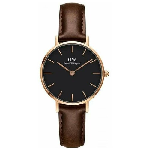 Наручные часы Daniel Wellington, коричневый, черный браслеты daniel wellington elan bracelet s l