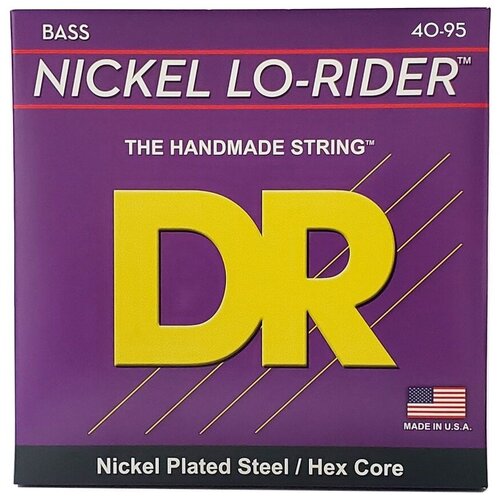 Струны для бас-гитары DR String NLLH-40