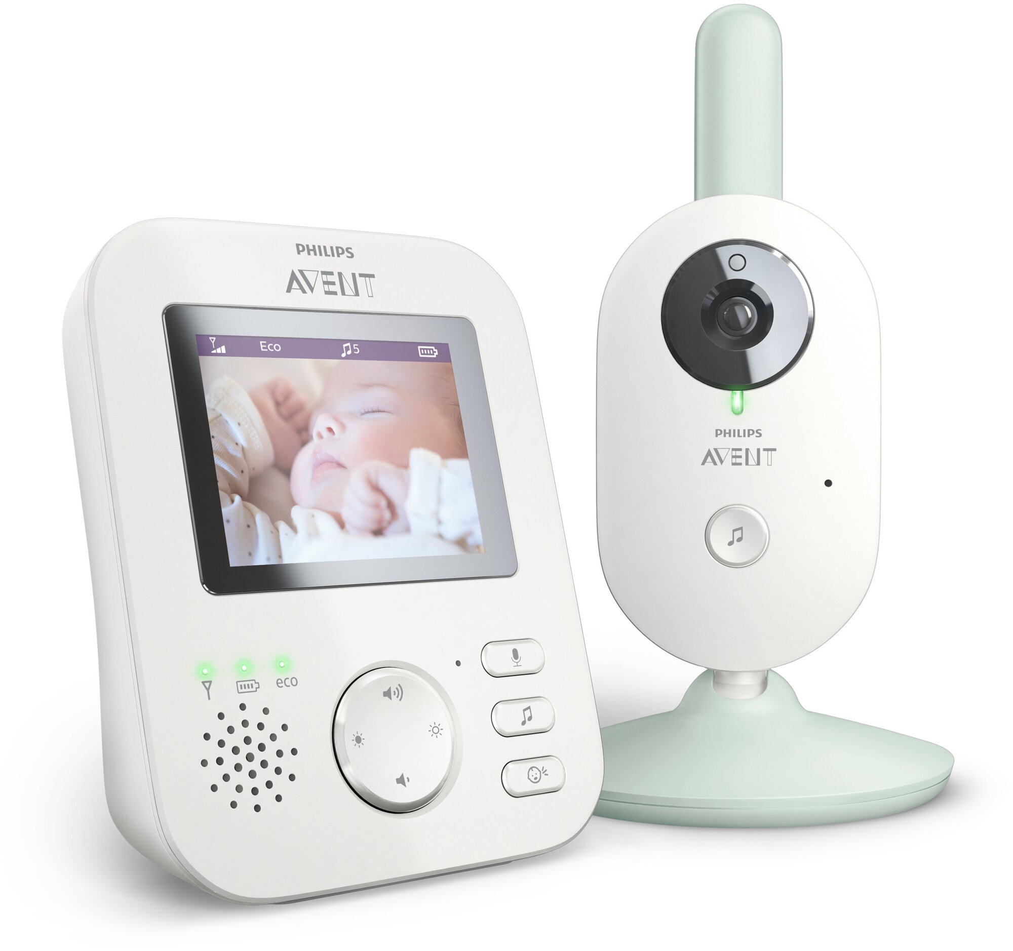 Видеоняня Philips AVENT SCD831/52, белый