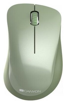 Мышь беспроводная Canyon CNE-CMSW11SM зелёный USB радиоканал