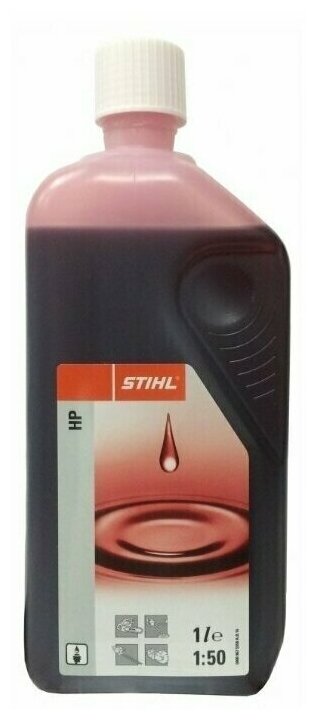 Моторное масло STIHL для 2-х тактных двигателей HP (1 л), 0781-319-8410 - фотография № 1
