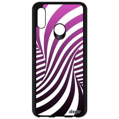 фото Красивый чехол для мобильного // honor 10 lite // "иллюзия торнадо" волна воронка, utaupia, розовый