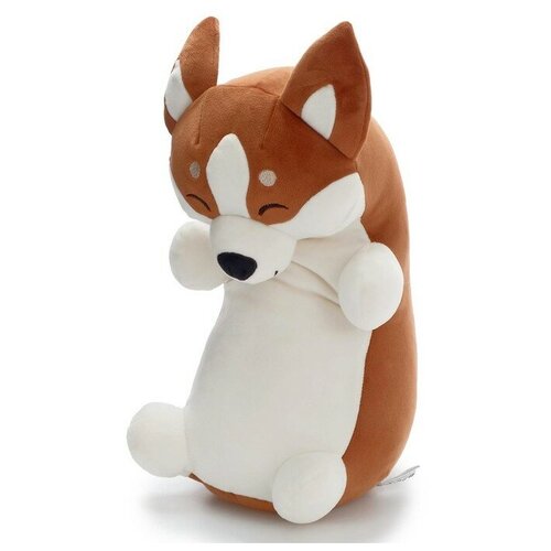 мягкая игрушка собака корги цвет коричневый 45 см Мягкая игрушка «Собачка Корги Сплюша», 45 см