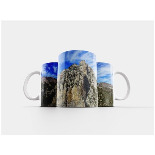 фото Кружка "скалистый, гора, природа" 320 мл lotsprints