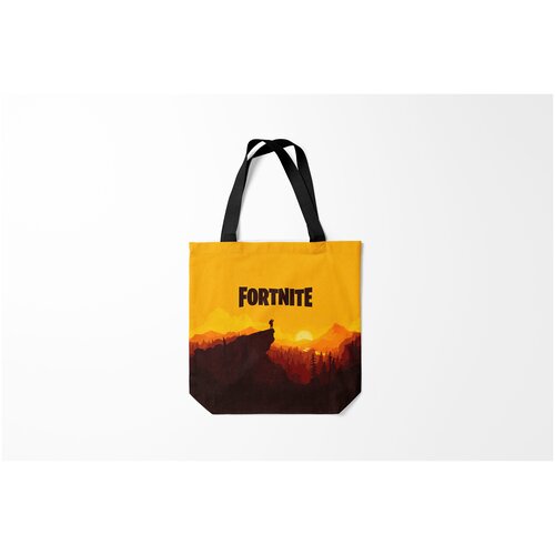 фото Сумка-шоппер / 40х40 см / геймерам / fortnite save the world burnettie