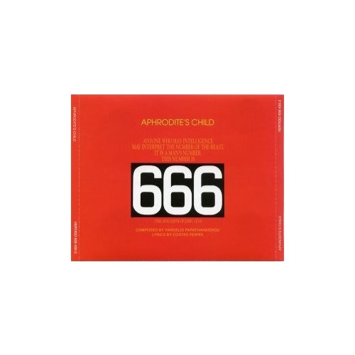 компакт диски vertigo metallica s Компакт-диски, Vertigo, APHRODITE'S CHILD - 666 (2CD)