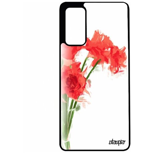 фото Чехол на мобильный galaxy s20fe, "цветы" акварель экзотичный utaupia