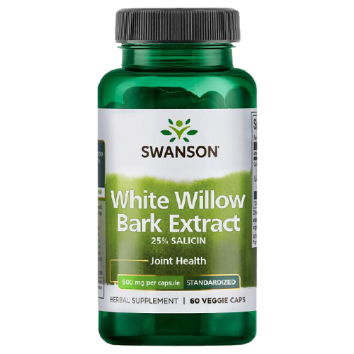 Maximum Strenght White Willow Bark, 60 капсул