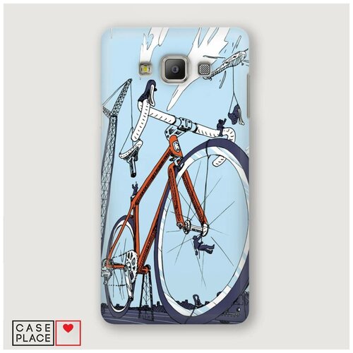 фото Чехол пластиковый samsung galaxy grand prime хобби велосипед 10 case place