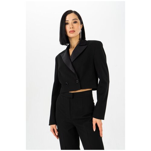 Укороченный пиджак Ennergiia NY23-008 Черный 44