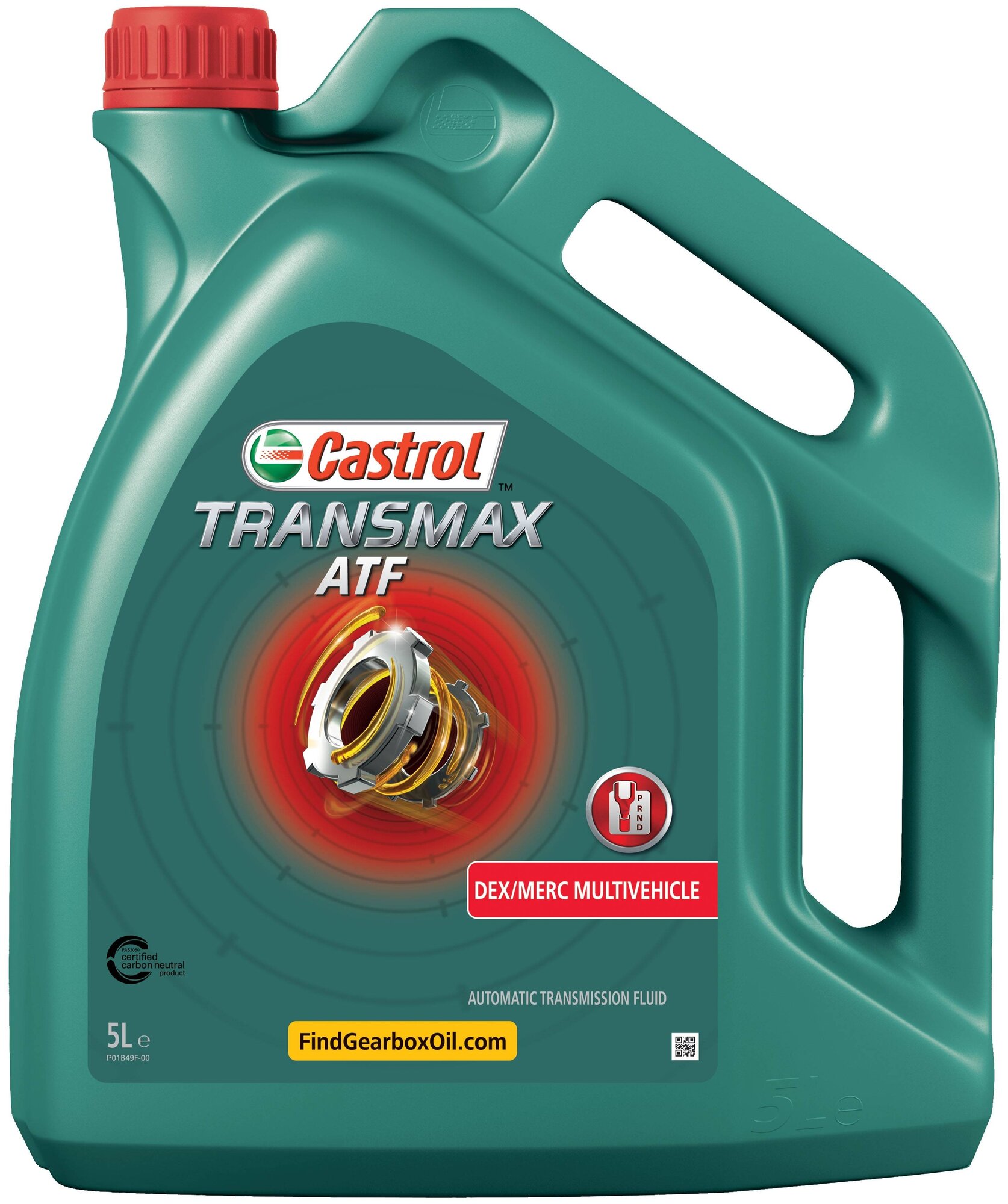 Масло Трансм. Transmax Atf Dex/Merc Multivehicle (5 Л.) Castrol арт. 15DD2B