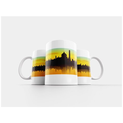 фото Кружка "индия, город, городской пейзаж" 320 мл lotsprints