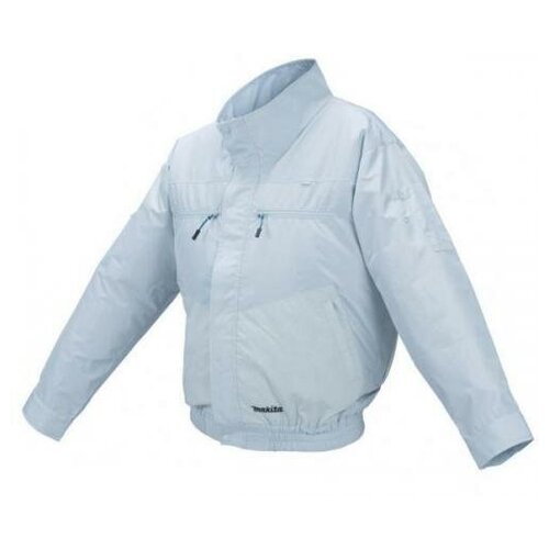фото Аккумуляторная куртка из водооталкивающей ткани с охлаждением makita dfj206zxl размер xl