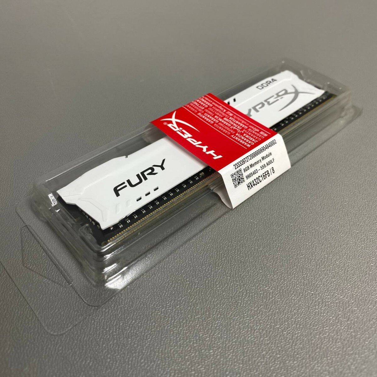 Оперативная память HyperX FURY DDR4 3200 Мгц 8 ГБ DIMM HX432C16FB/8