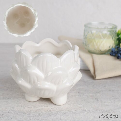 Кашпо керамическое для цветов 11x85 458₽