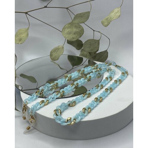 Цепочка для очков /звенья /золотая /Цепочка на очки /Цепи для очков /Цепь / Модный аксессуар / Тренд сезона