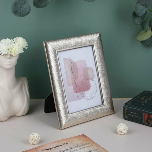 Фоторамка золотая 13х18см полистирол 415₽