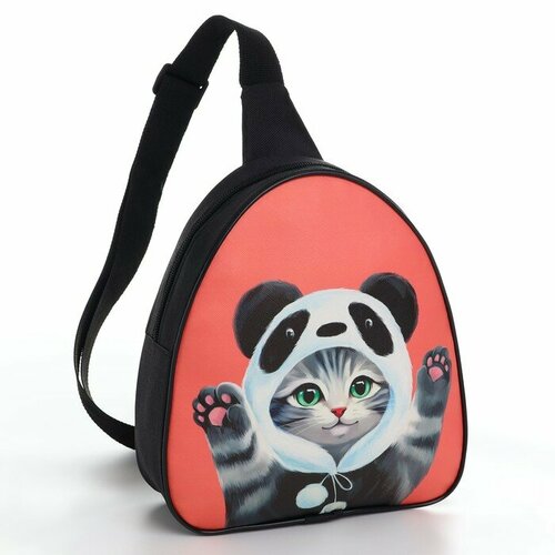 NAZAMOK KIDS Рюкзак детский для девочки через плечо «Котёнок», 23х20,5 см