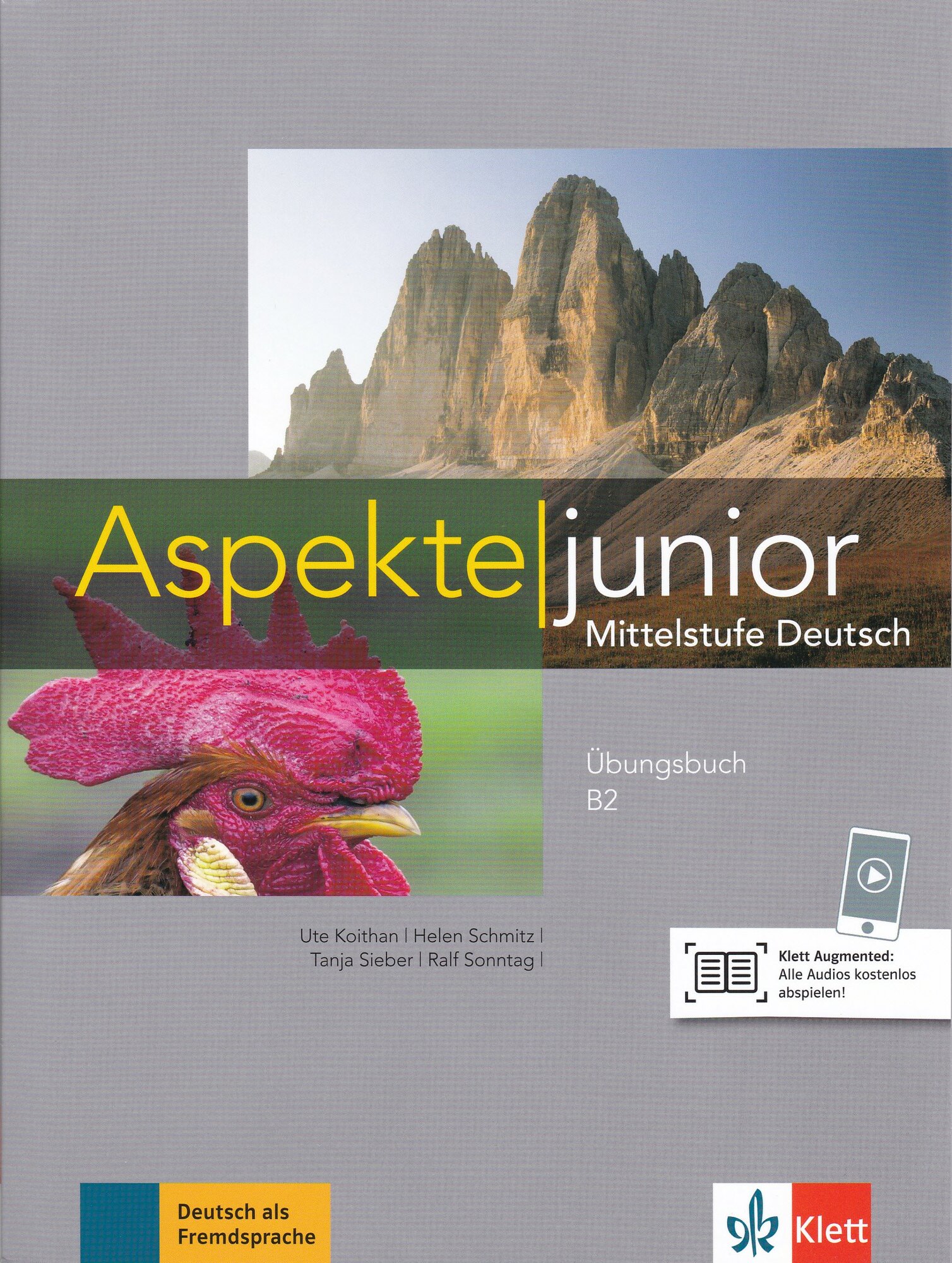 Aspekte junior B2 Uebungsbuch mit Audios zum Download