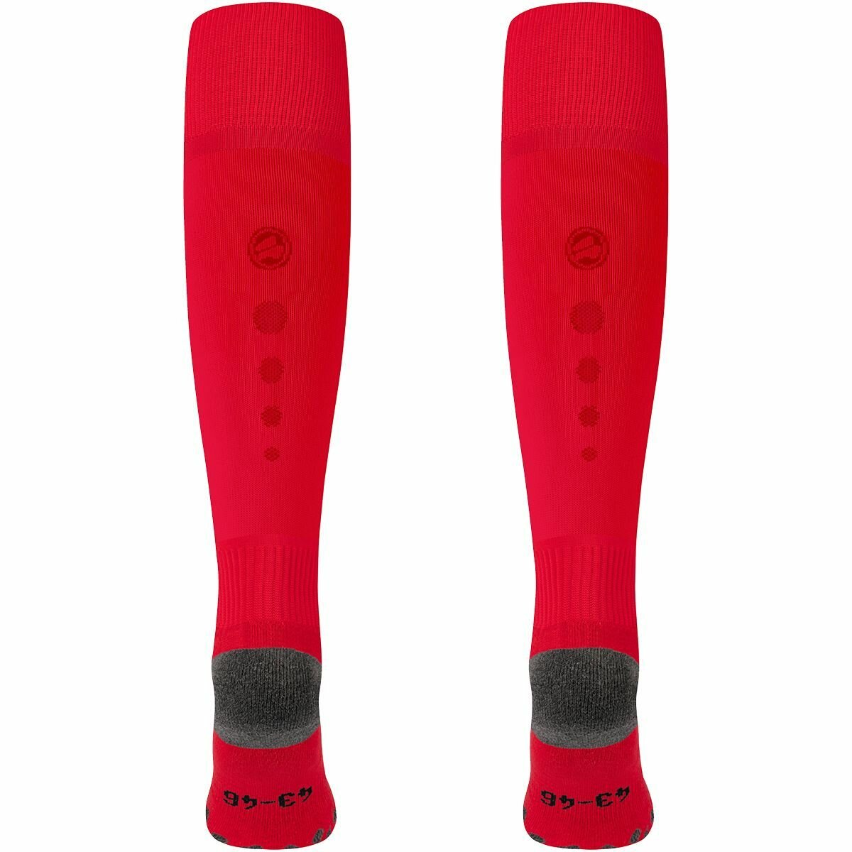 Гетры спортивные JAKO Базовая коллекция, размер 3 (35-38), красный — фото 1